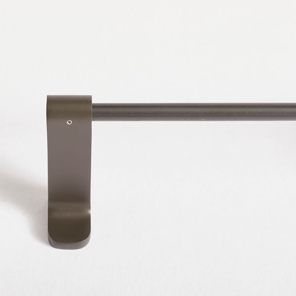 Contour Metal Rod, Dark Bronze, 108"-144" - Image 0