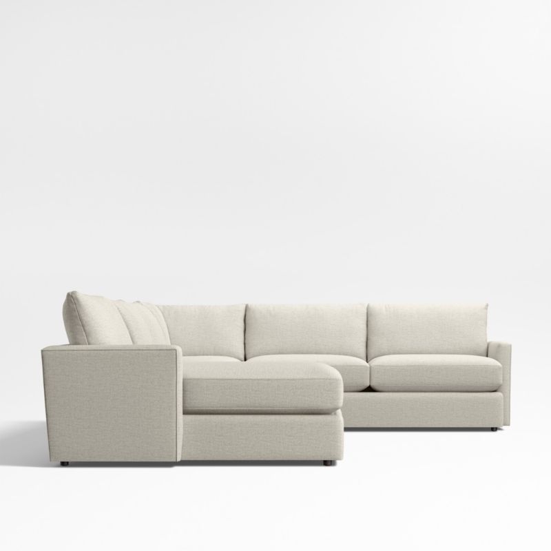 Lounge Classic 4-Piece L-Shaped Sectional Sofa with Storage Chaise - Image 3