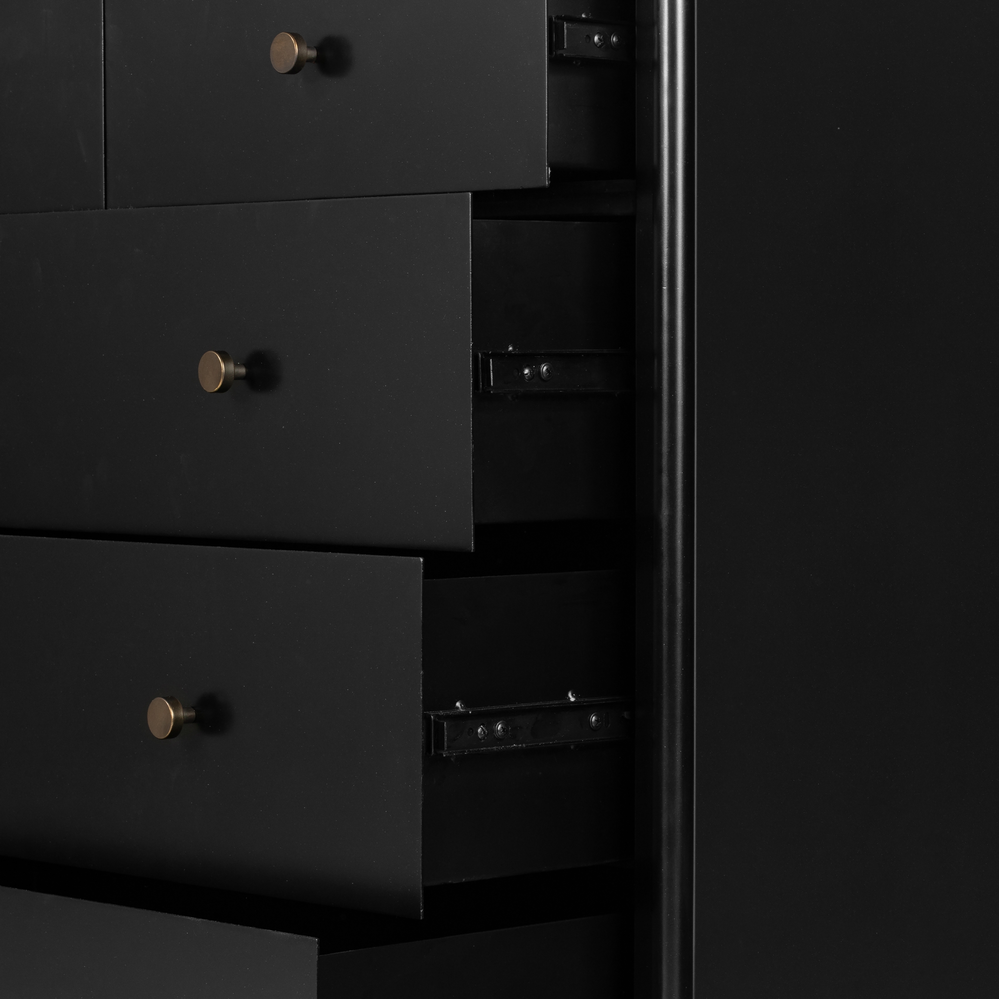 Soto 5 Drawer Dresser-Black - Image 8