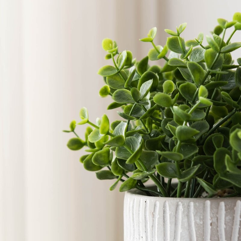 Artificial Boxwood Plant in Pot, 5" - Image 3