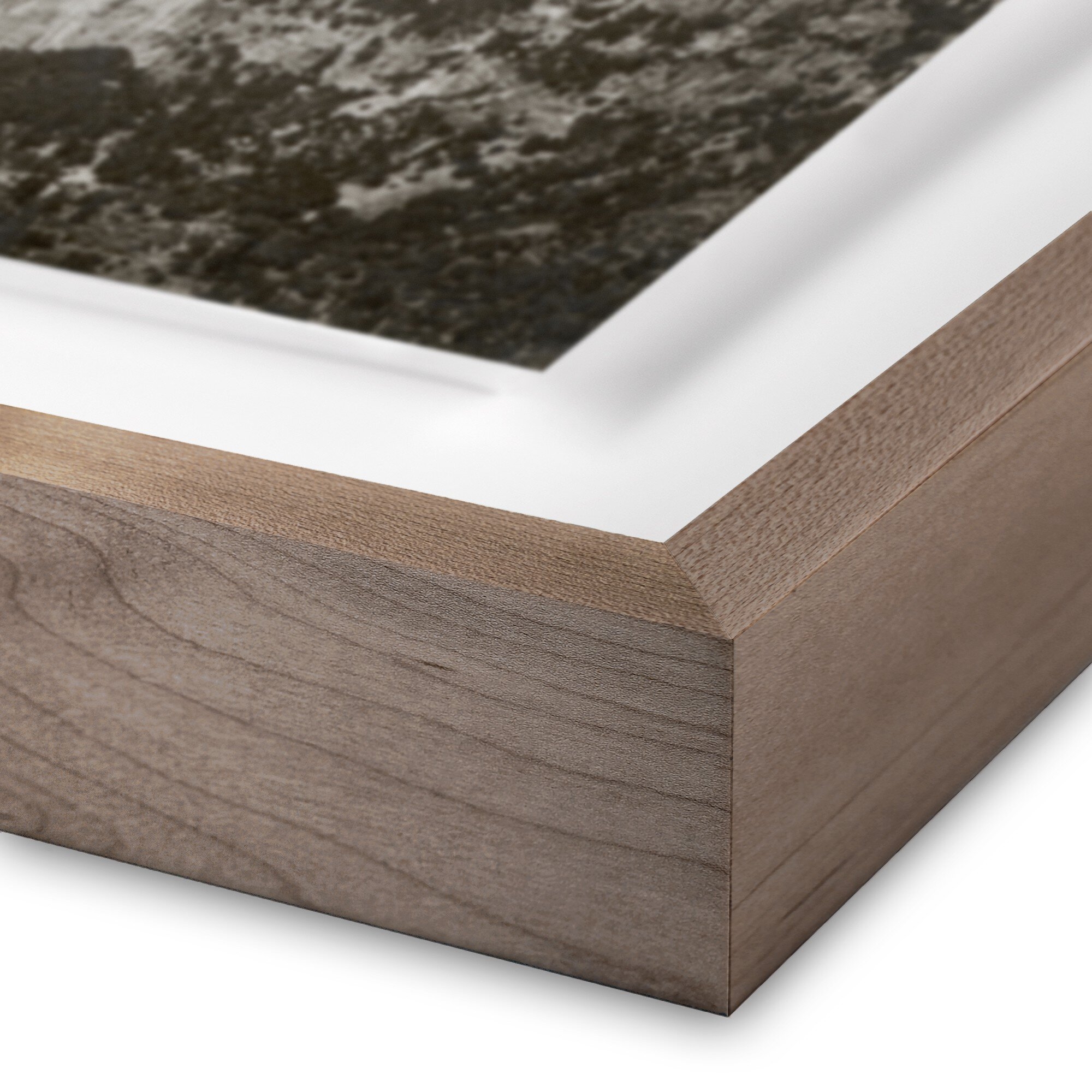 Photographer In Yosemite Valley	by Getty Images - Rustic 2.5 Walnut - Image 1