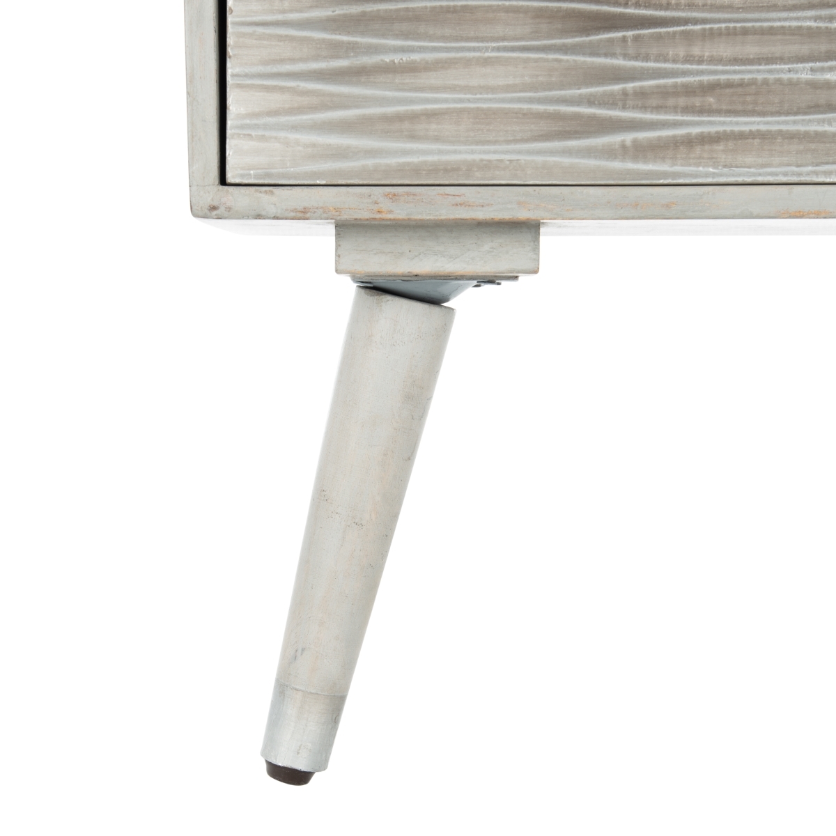 Brandy 1 Drawer Nightstand - Grey Walnut - Safavieh - Image 3