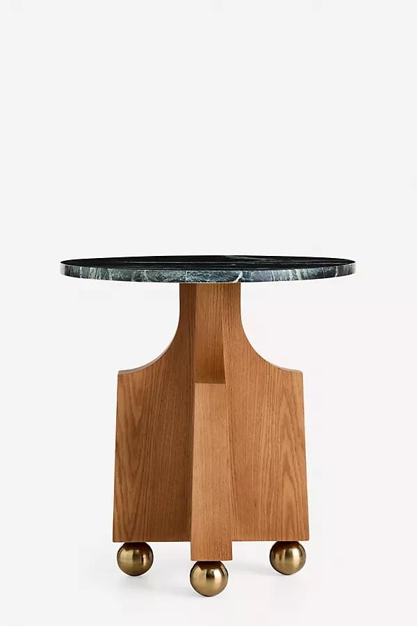 Perry Marble Round Side Table - Image 0
