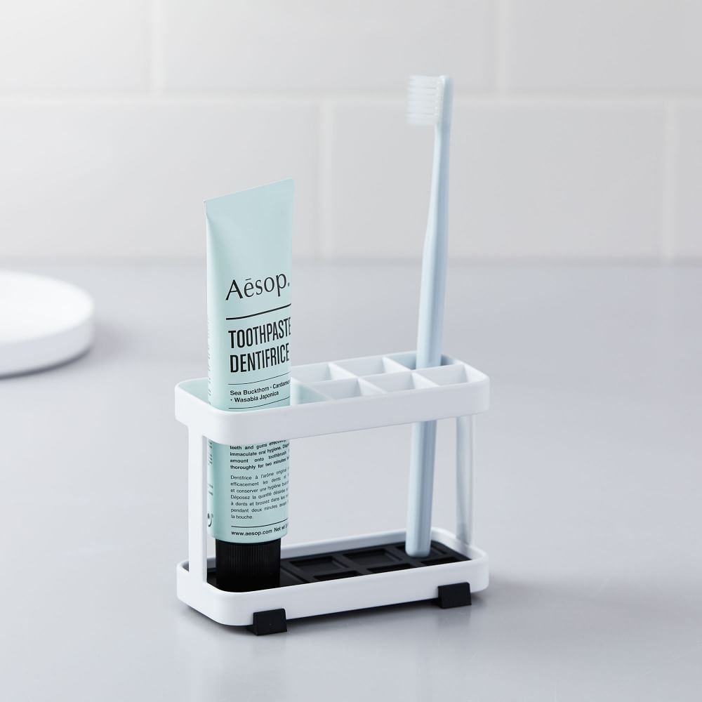 Toothbrush Stand, White - Image 0