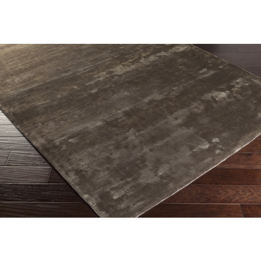 Bogata Black Indoor 2' x 3' Handmade Rug - Image 1