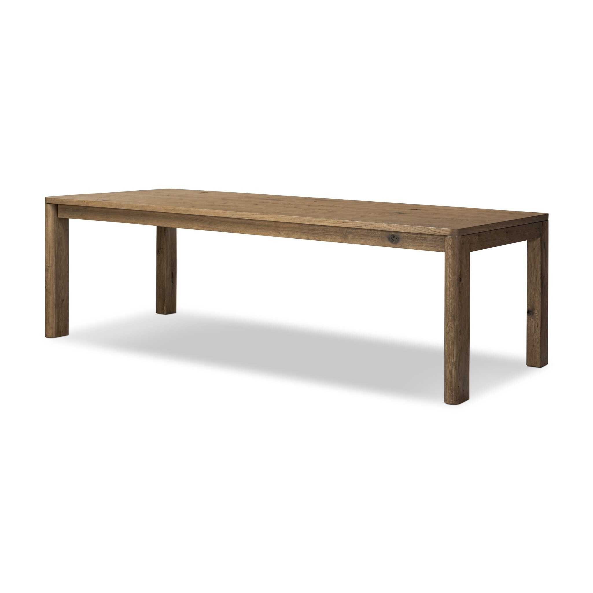 Noeline Double Extension Dining Table - Resawn Worn Oak - Image 11