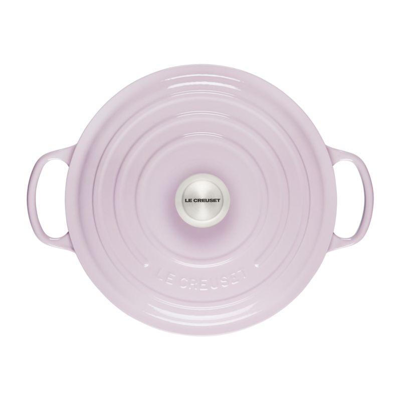 Le Creuset ® Signature 7.25-Qt. Shallot Enameled Cast Iron Round Dutch Oven - Image 6