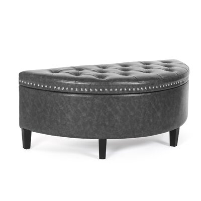 Roxann Upholstered Flip top Storage Bench - Image 0