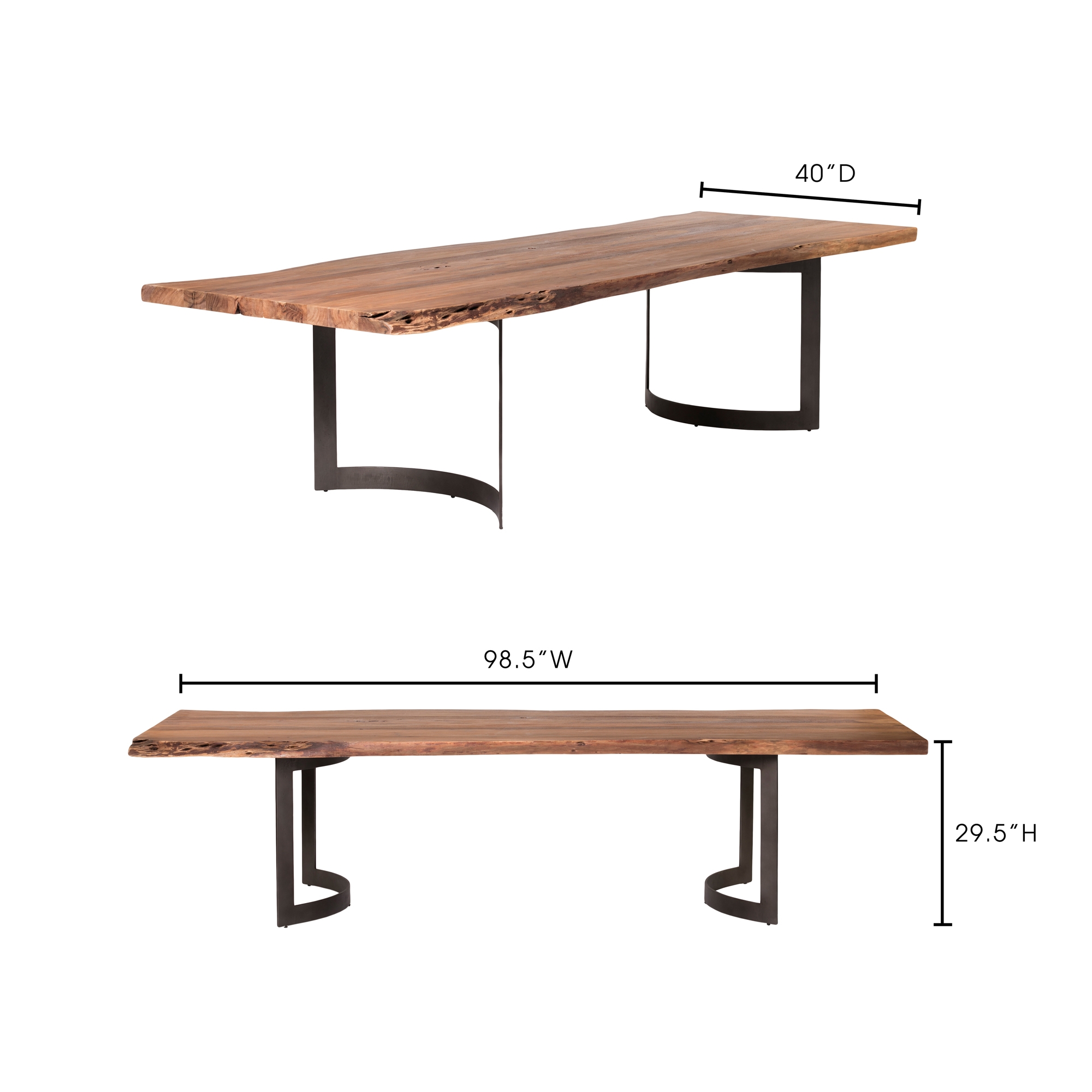 Bent Dining Table Small - Image 11