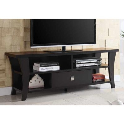 Transitional Cappuccino Tv Console By Coaster - Image 0