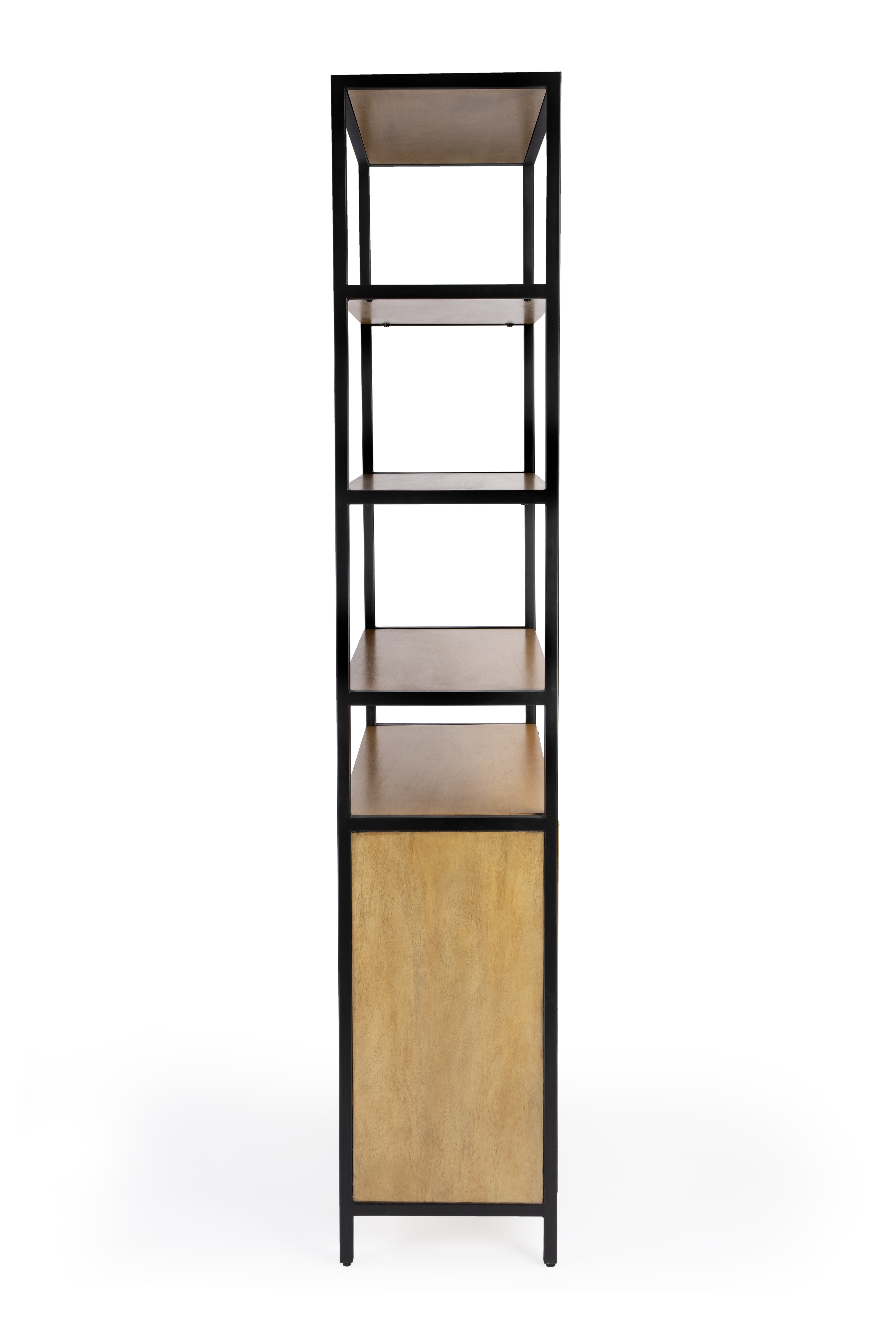 Hans Natural Rustic Finish Bookcase - Image 3