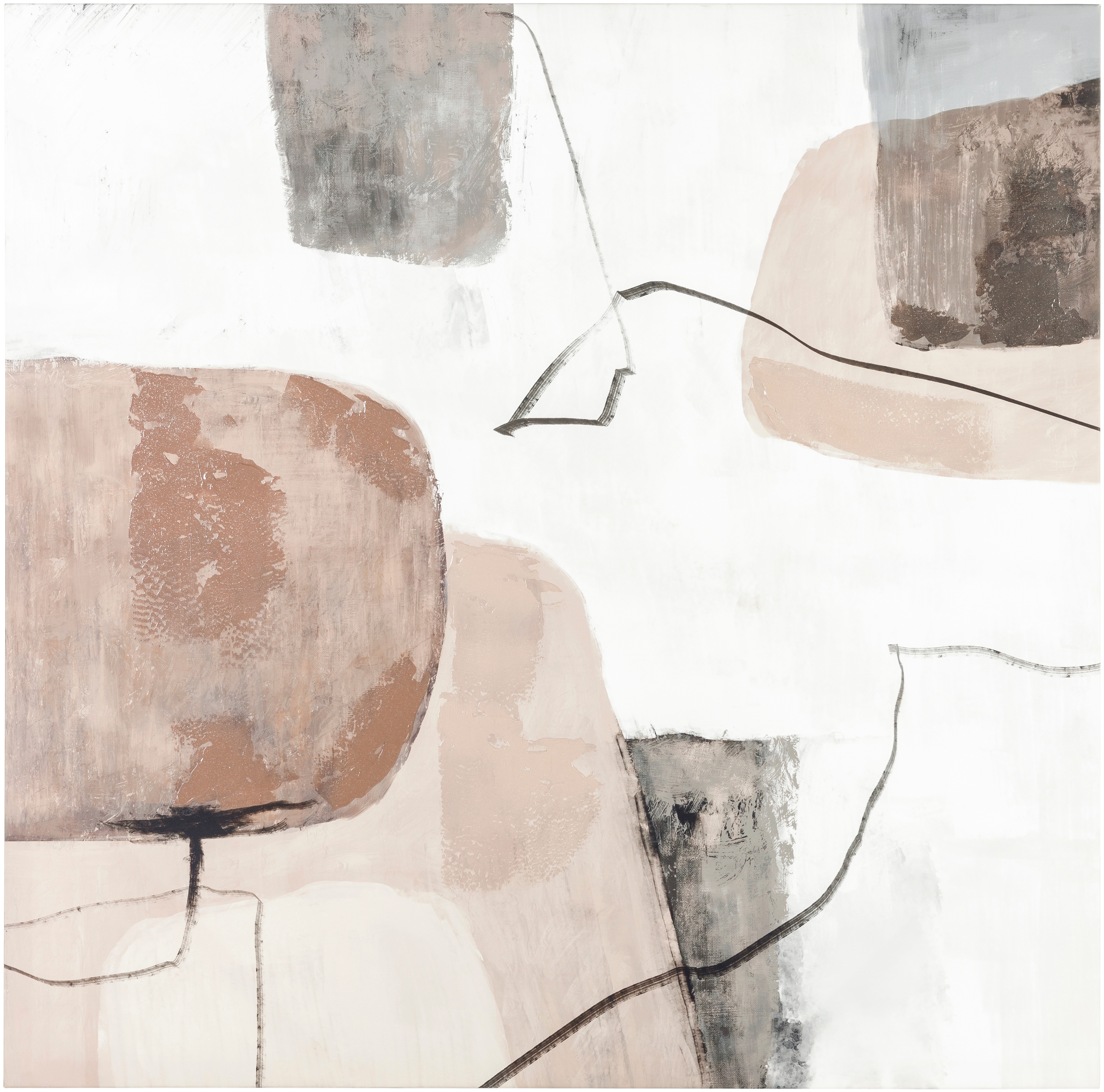 Warm Spring WRM-002 36"H x 36"W x 1"D Framed Art - Image 0