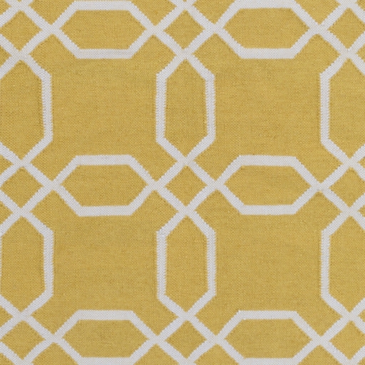 Lagoon Yellow Indoor 9' x 13' Handmade Rug - Image 0