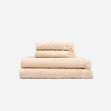 Kalo Hand Towel, Clay - Image 1