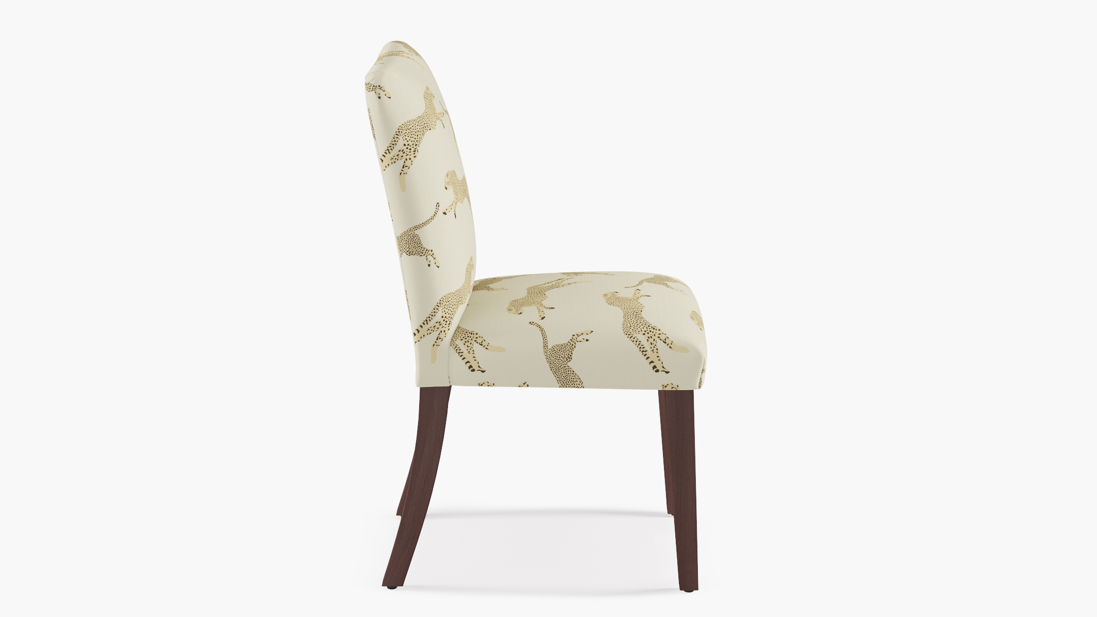 Classic Dining Chair, Desert Cheetah, Espresso - Image 2