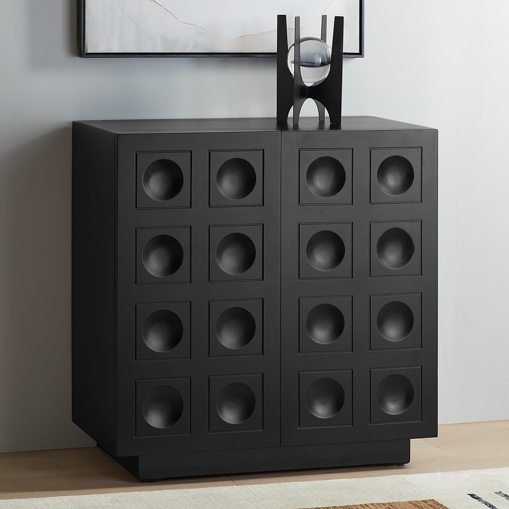 Alia 31 1/2" Wide Black Console Table - Image 0