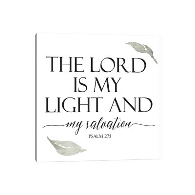 My Salvation by Mlli Villa - Wrapped Canvas Textual Art Print - Image 0