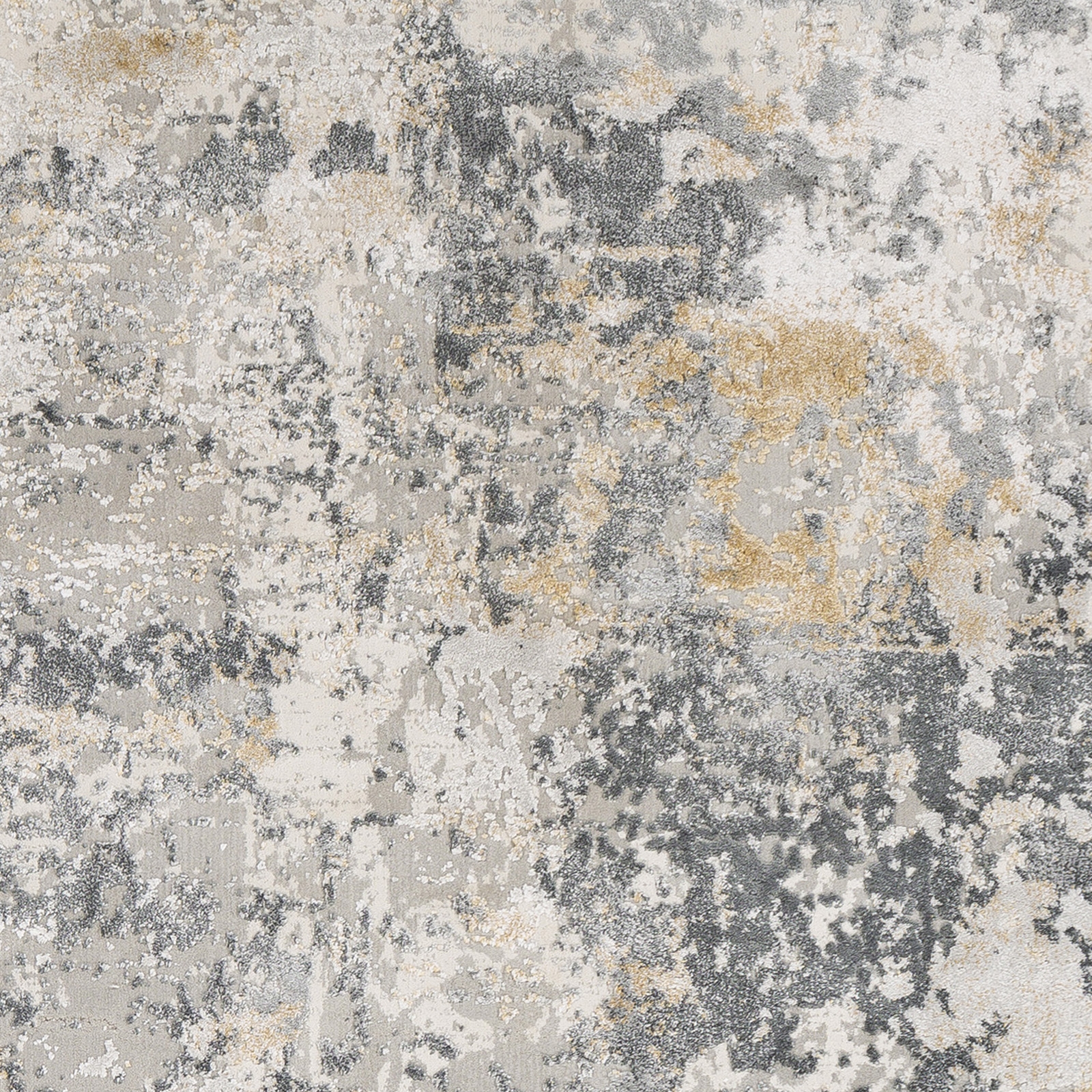 Aisha Beige Indoor 5'3" x 5'3" Machine Woven Rug - Image 6