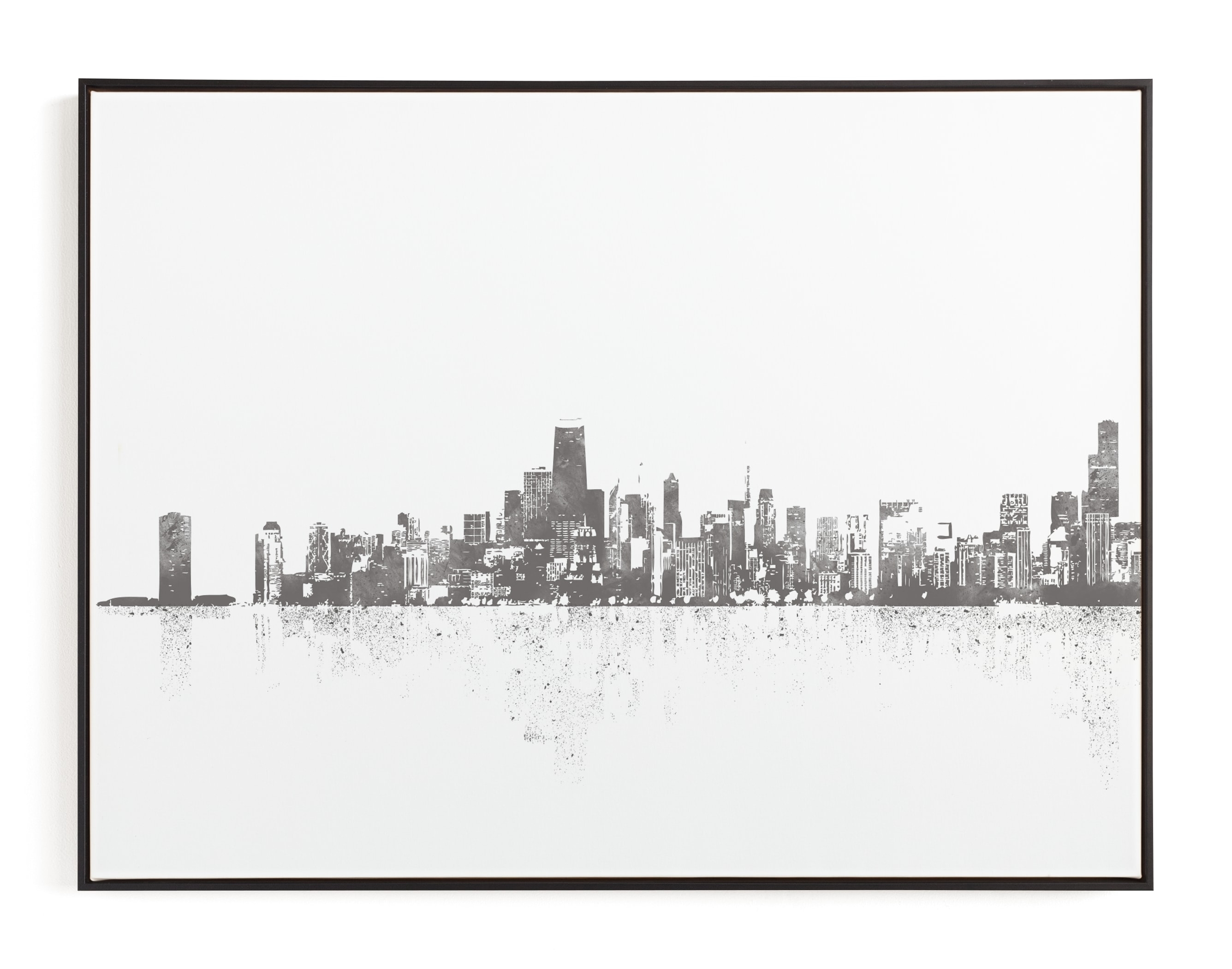 Chicago Skyline Art Print - Image 0