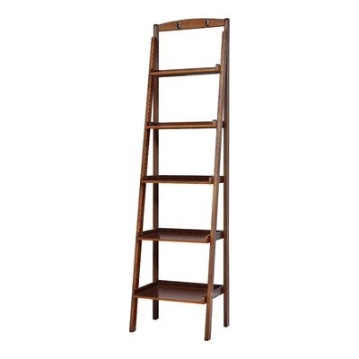 Georgiamae 71.75'' H x 18.5'' W Ladder Bookcase - Image 0