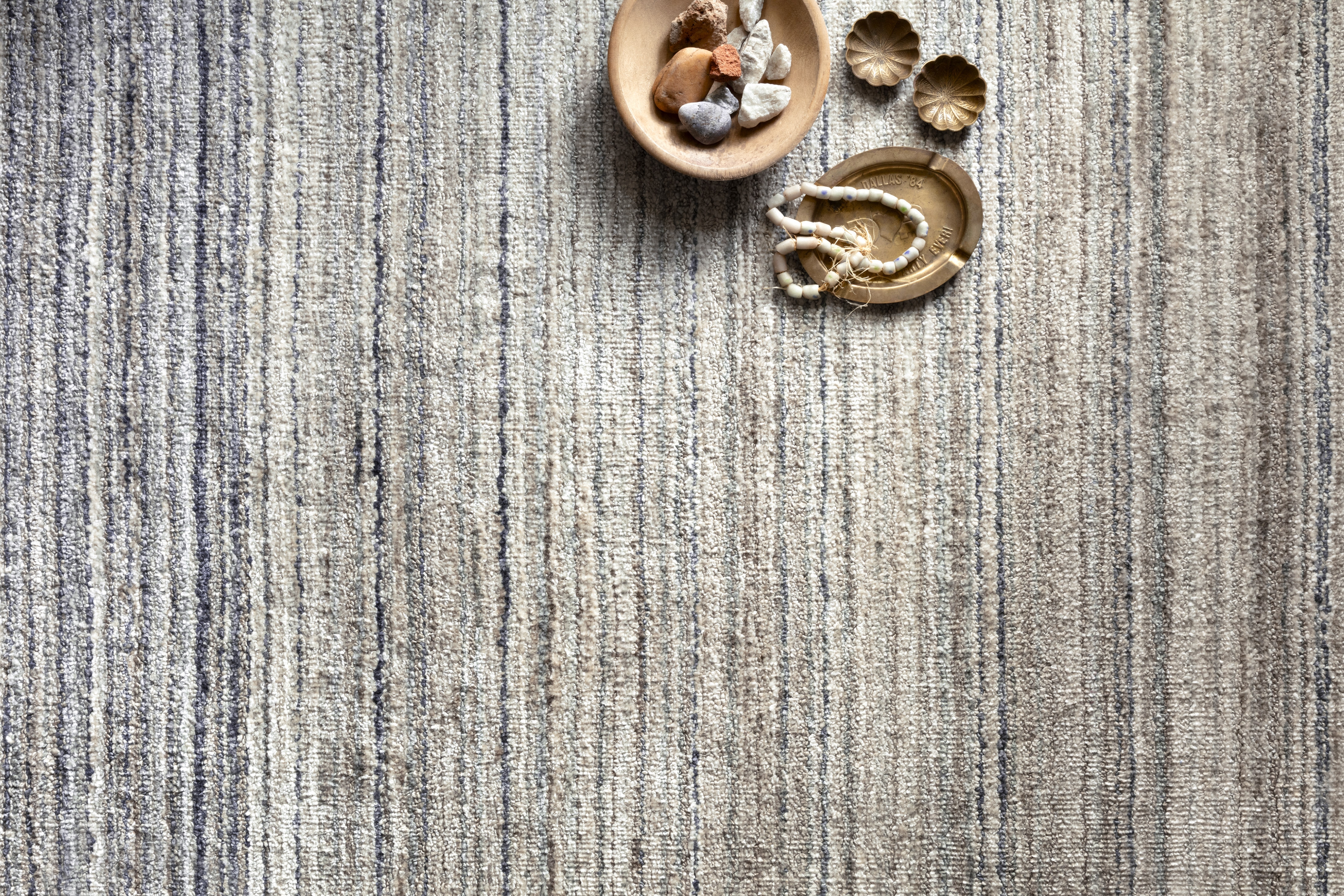 Loloi Haven Silver / Blue 2'-0" x 3'-0" - Image 2