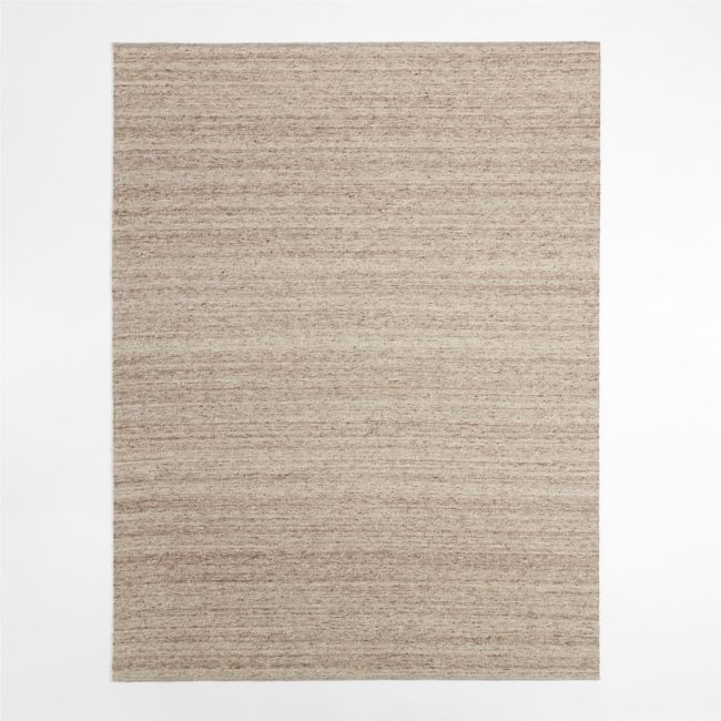 Wyoming Performance Marled Brown Area Rug 6'x9' - Image 0