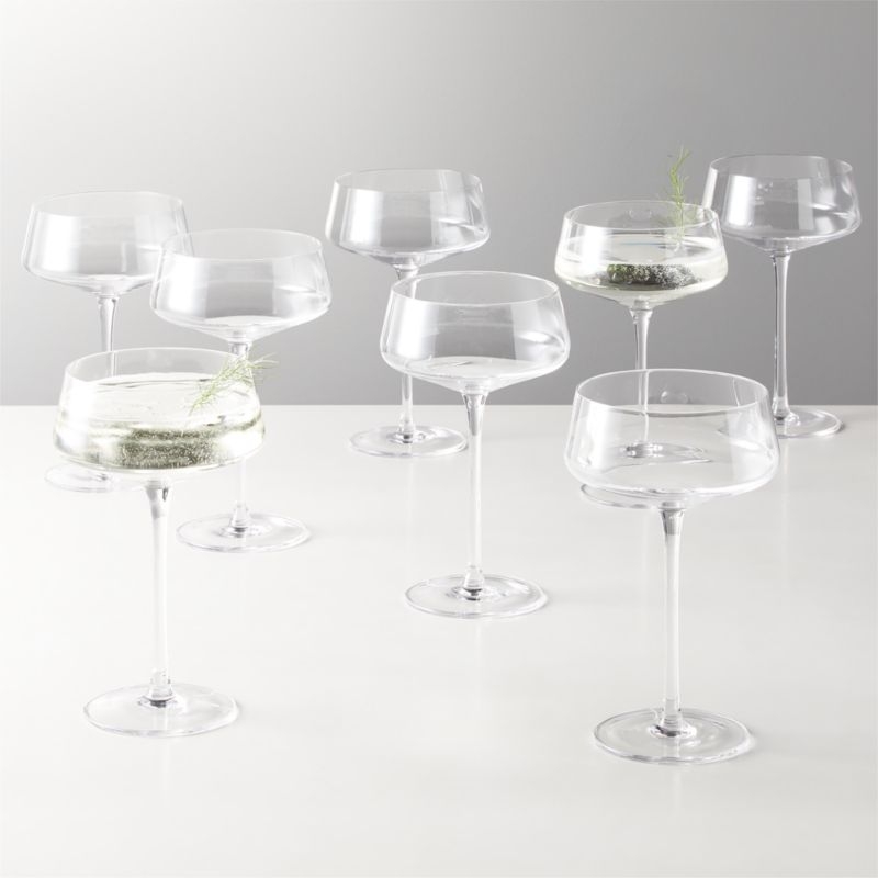 Muse Coupe Glasses Set of 4 - Image 1