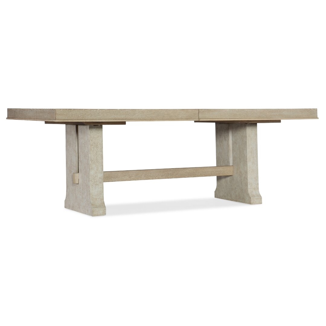 Hooker Furniture Cascade Extendable Solid Oak Dining Table - Image 0