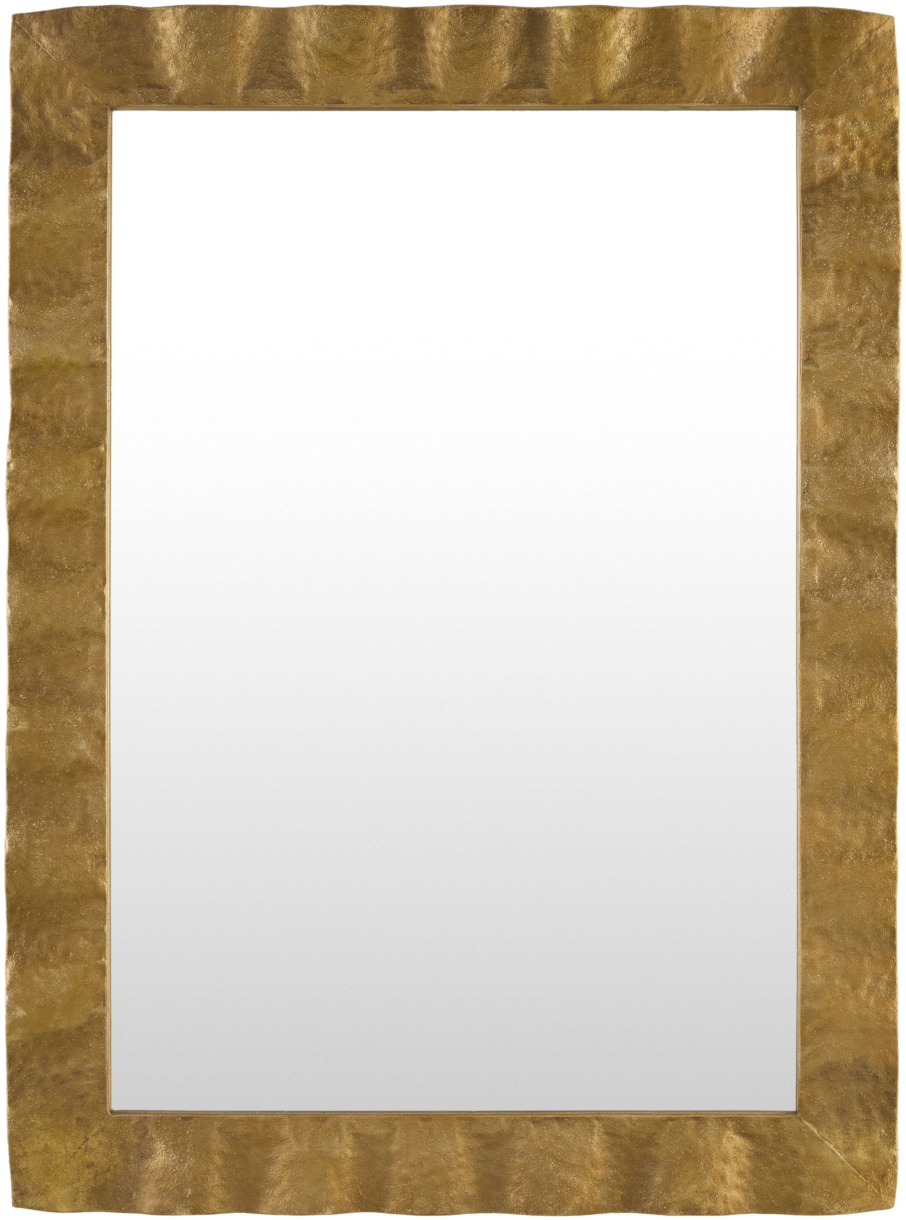 Danica Gold 37"H x 27"W x 2"D Accent Mirror - Image 0