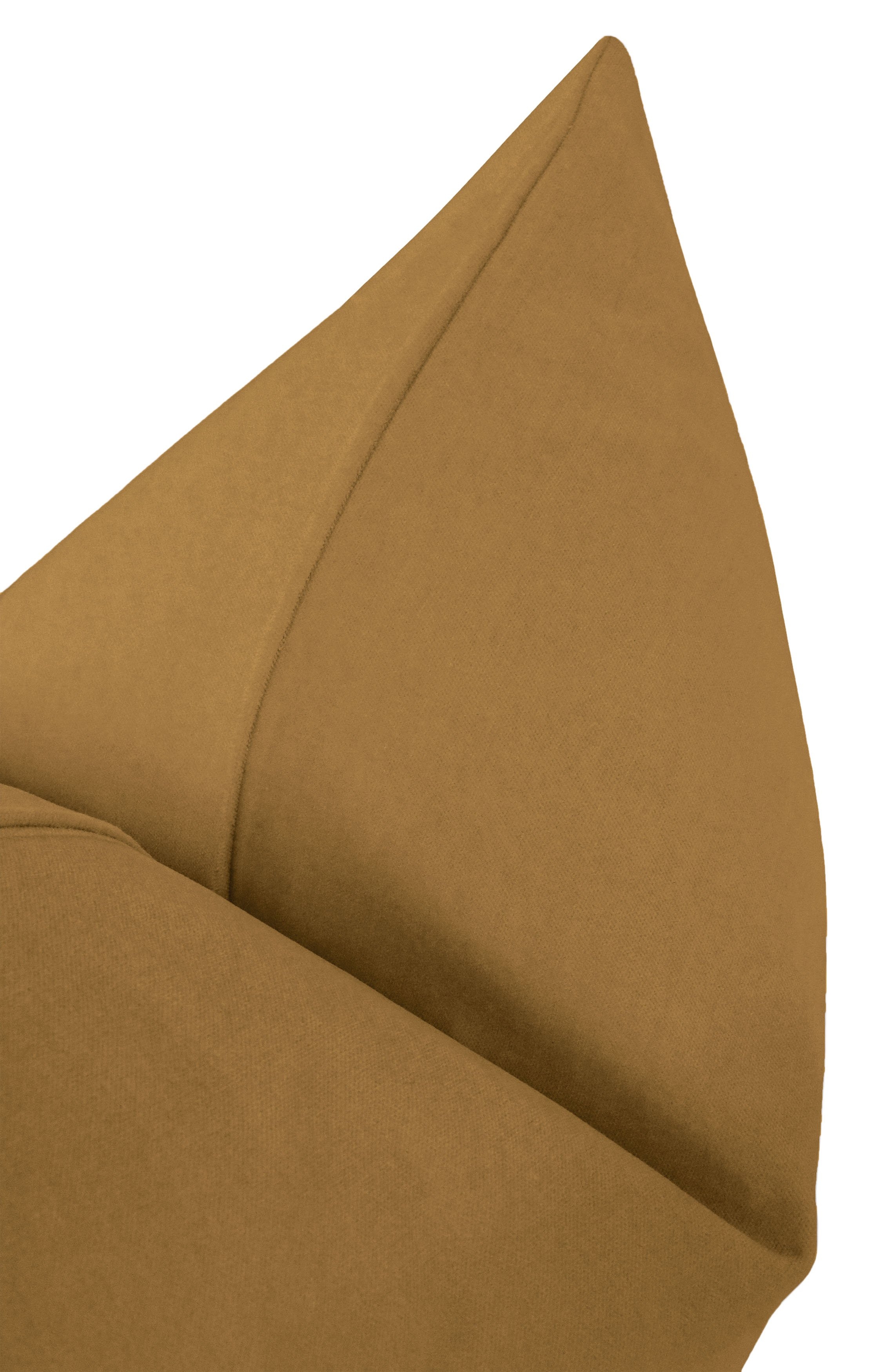 Classic Velvet Throw Pillow Cover, Sable, 18" x 18" - Image 2