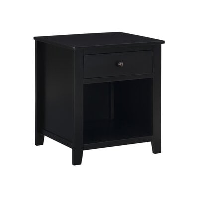 U_Style 1 Drawer Nightstand Solid Wood, Traditional Design - Image 0