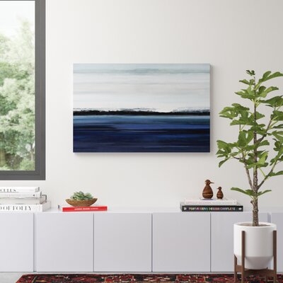 'At the Edge' Painting Print on Wrapped Canvas - Image 0