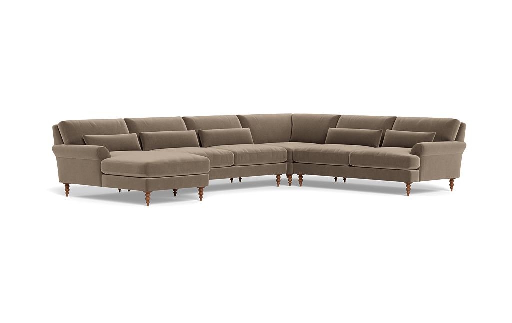 Maxwell 4-Piece Corner Sectional Sofa with Left Chaise by Apartment Therapy - Image 1
