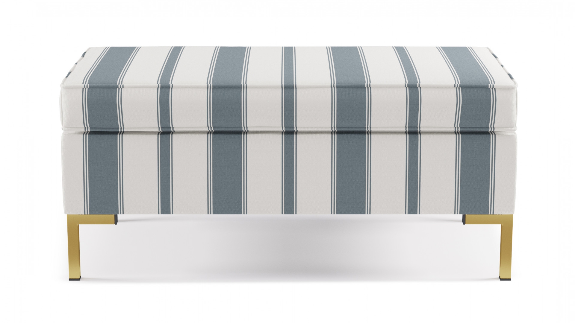 Modern Bench | French Blue Clarence Stripe - Image 0