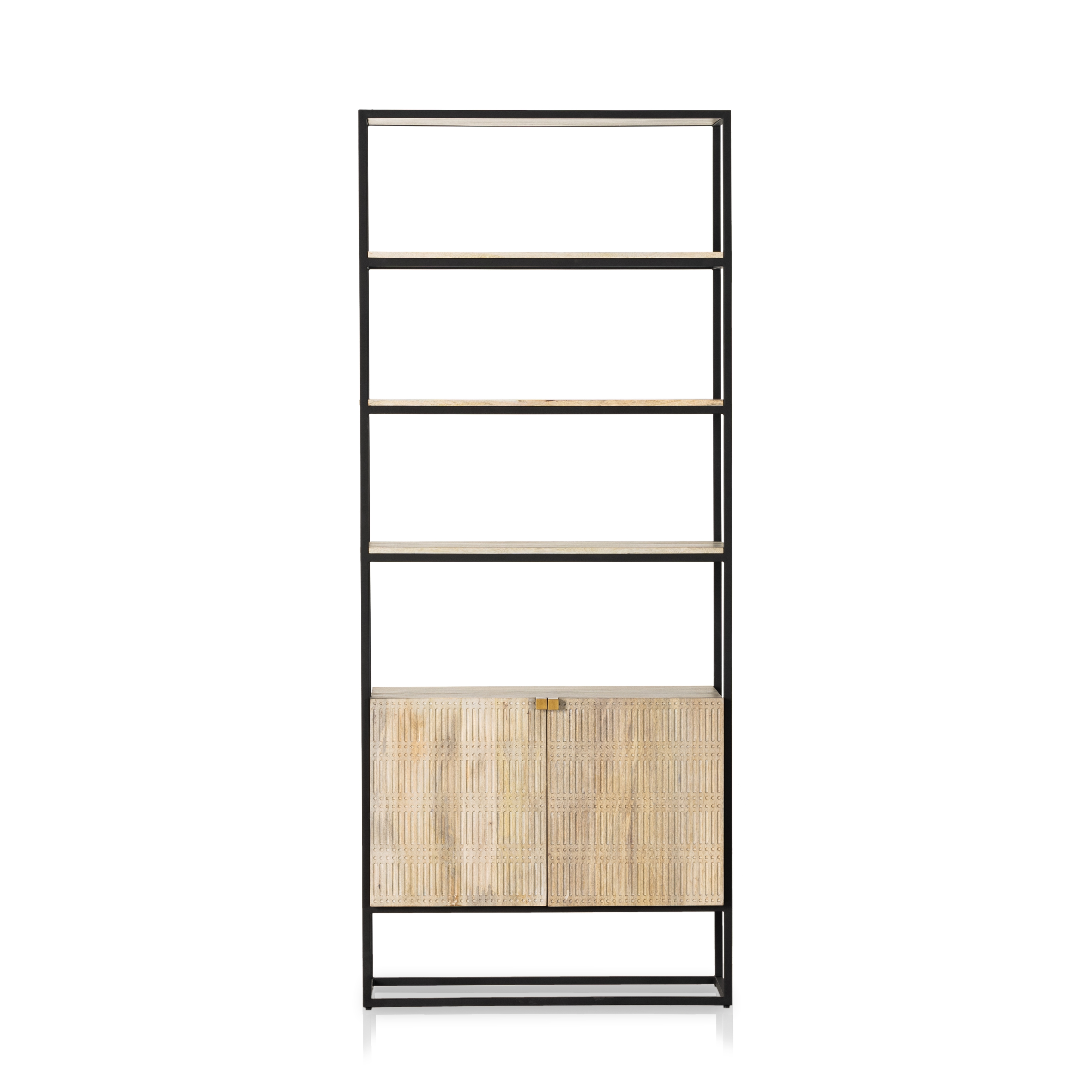 Kelby Bookcase - Gunmetal - Image 5