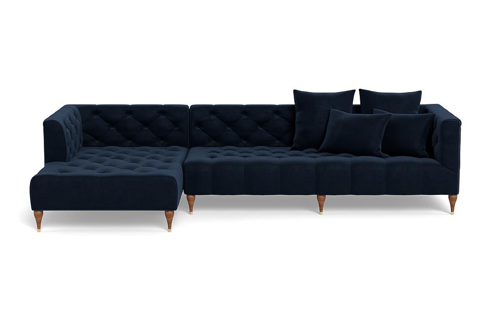 Ms. Chesterfield Sectional Sofa with Left Chaise by Apartment Therapy - Image 0