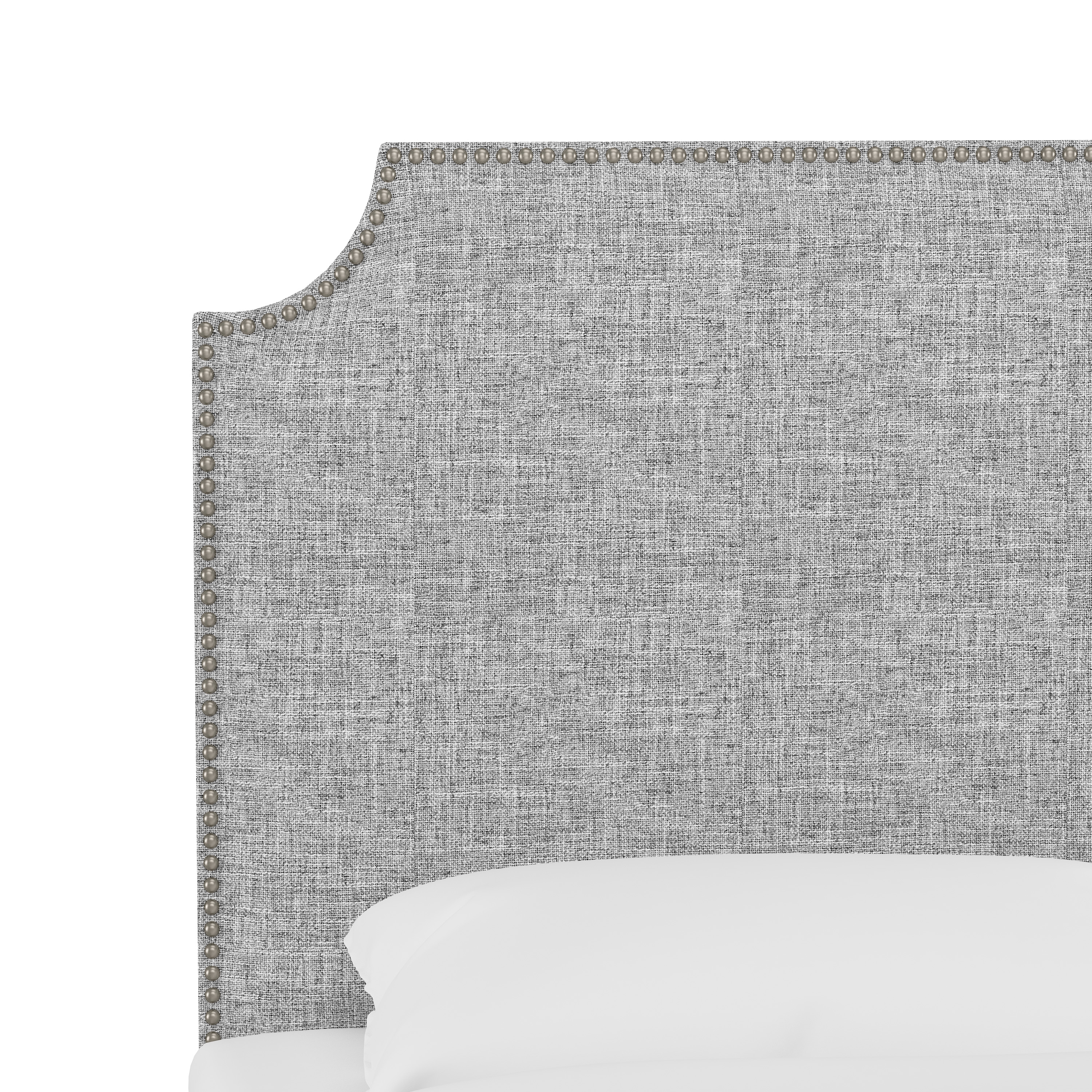 Queen Madison Headboard, Pewter Nailheads - Image 3