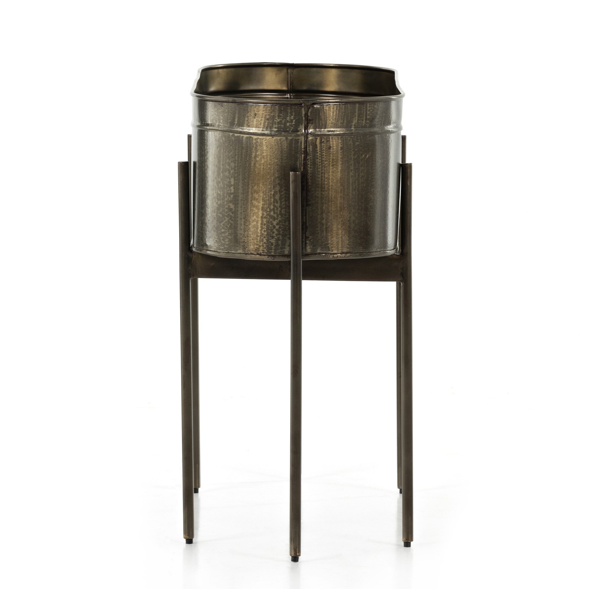 Jed Large Planter - Dark Brass - Image 3