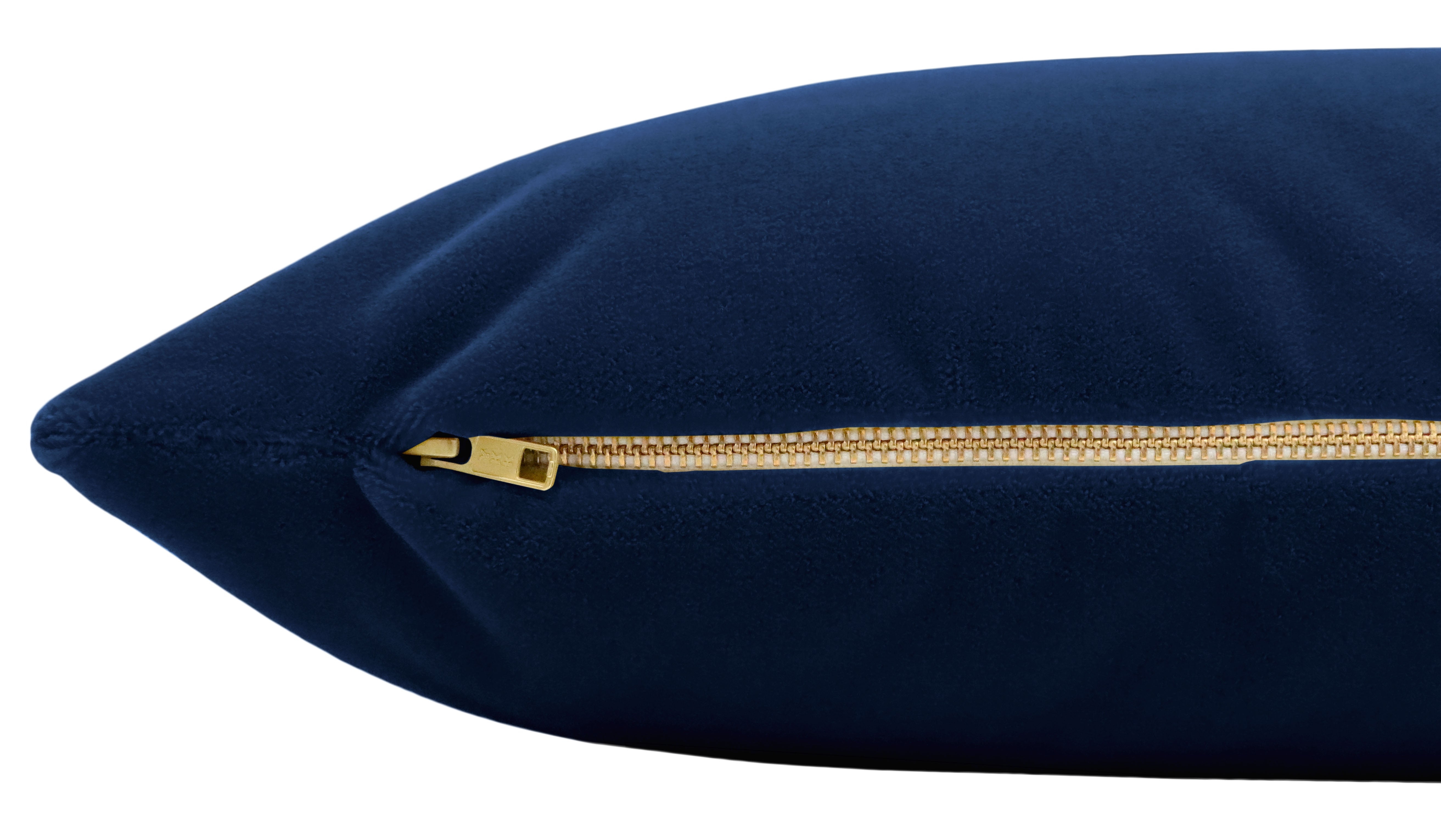 THE XL LUMBAR :: MOHAIR VELVET // SAPPHIRE - BY THE YARD - Image 1