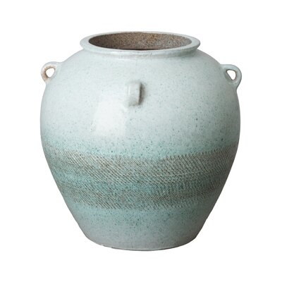 19" Indoor / Outdoor Ceramic Table Vase - Image 0