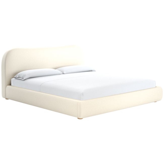 Diana King Bed Kanvas Sand - Image 0