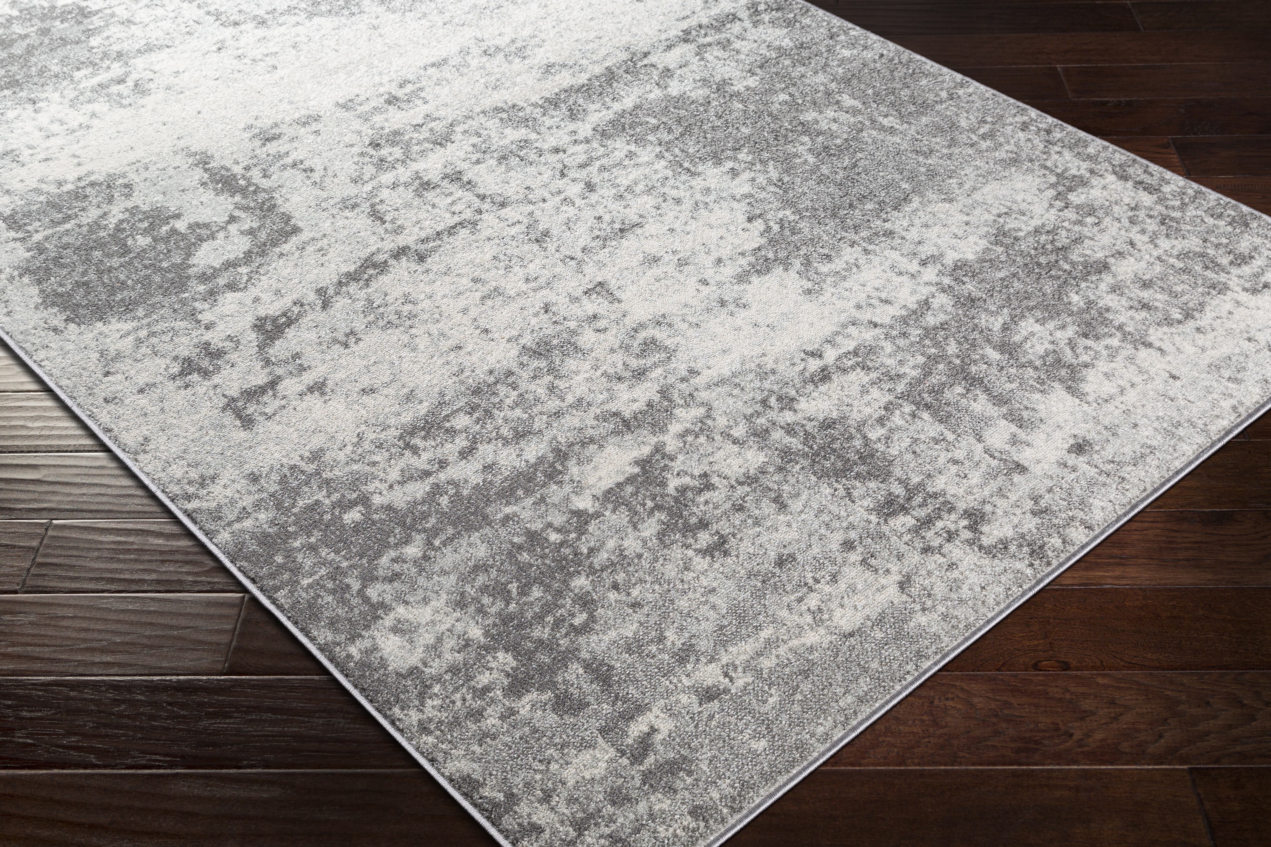 Chester Rug, 6'7" x 9', Gray - Image 5
