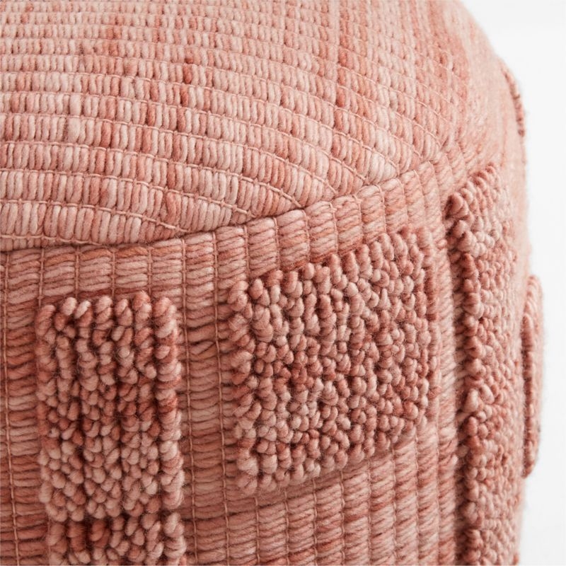 Zio Terracotta Pink Kids Pouf - NO LONGER AVAILABLE - Image 3