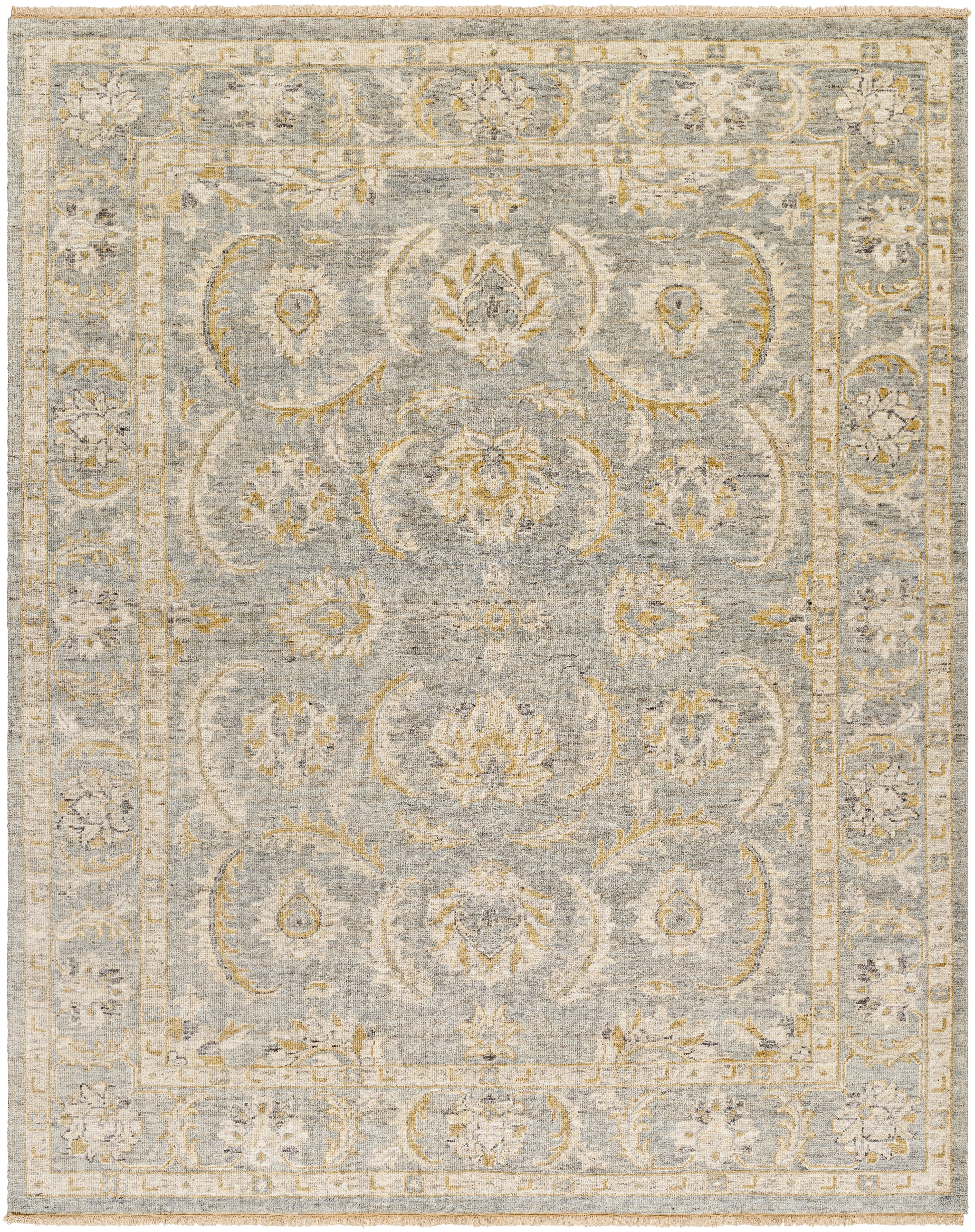 Revival Beige Indoor 2' x 3' Handmade Rug - Image 0