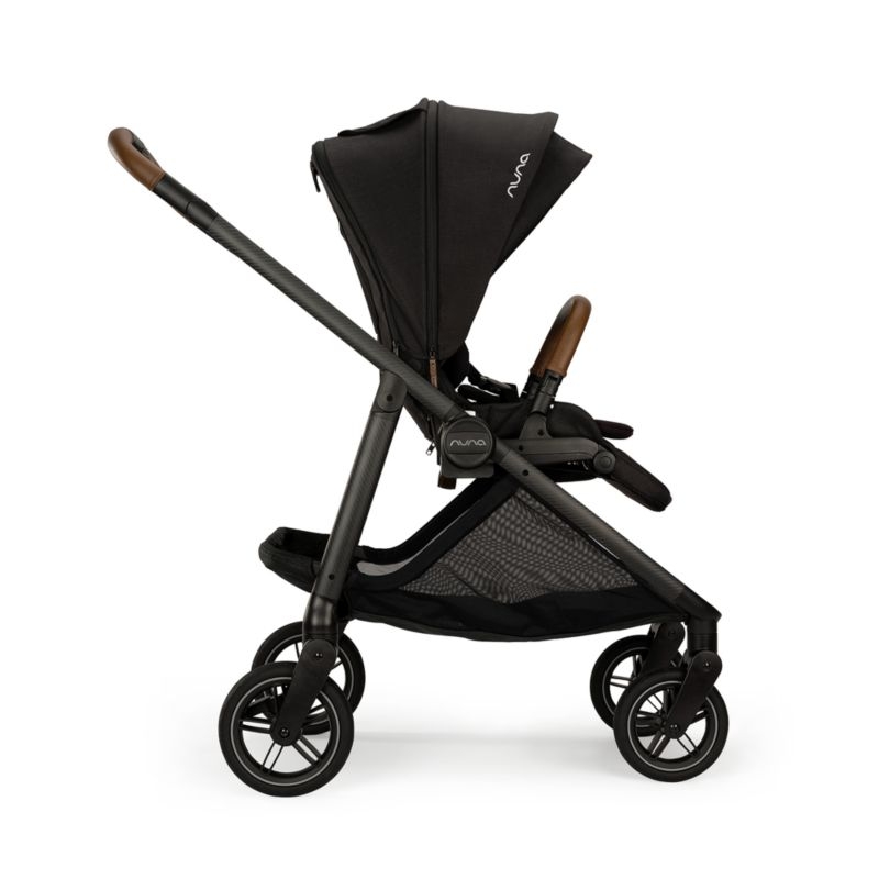 Nuna ® SWIV ™ Caviar Black Lightweight Baby Stroller - Image 1