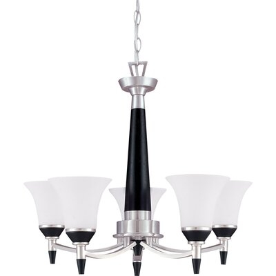 Helle 5-Light Shaded Classic / Traditional Chandelier - Image 0