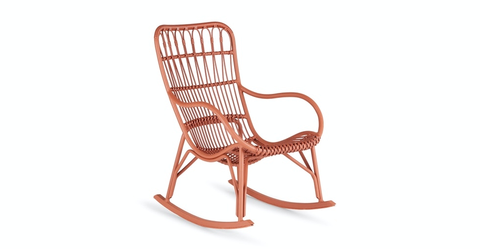 Medan Sienna Red Rocking Chair - Image 0