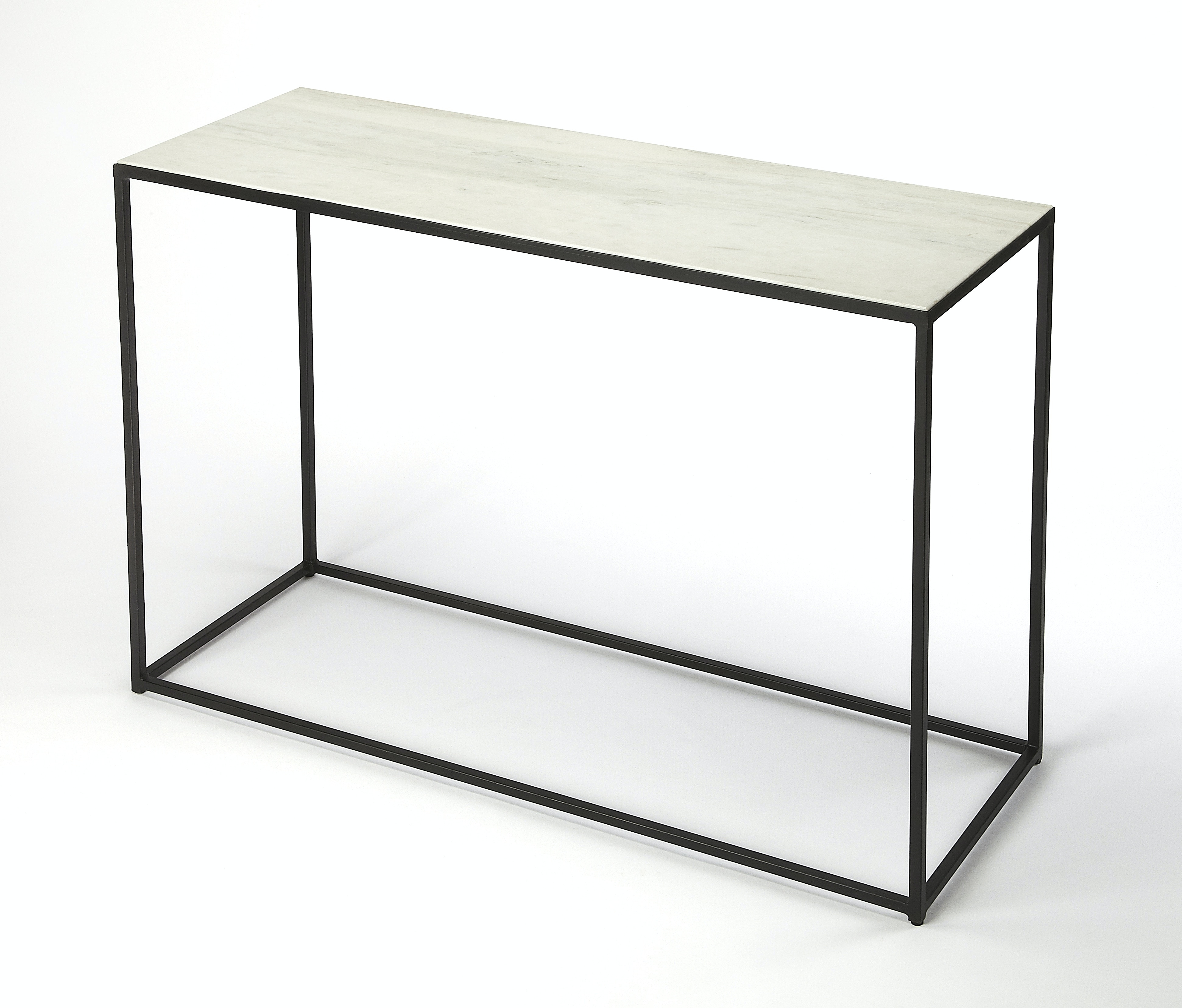 Phinney Marble & Metal Console Table - Image 0