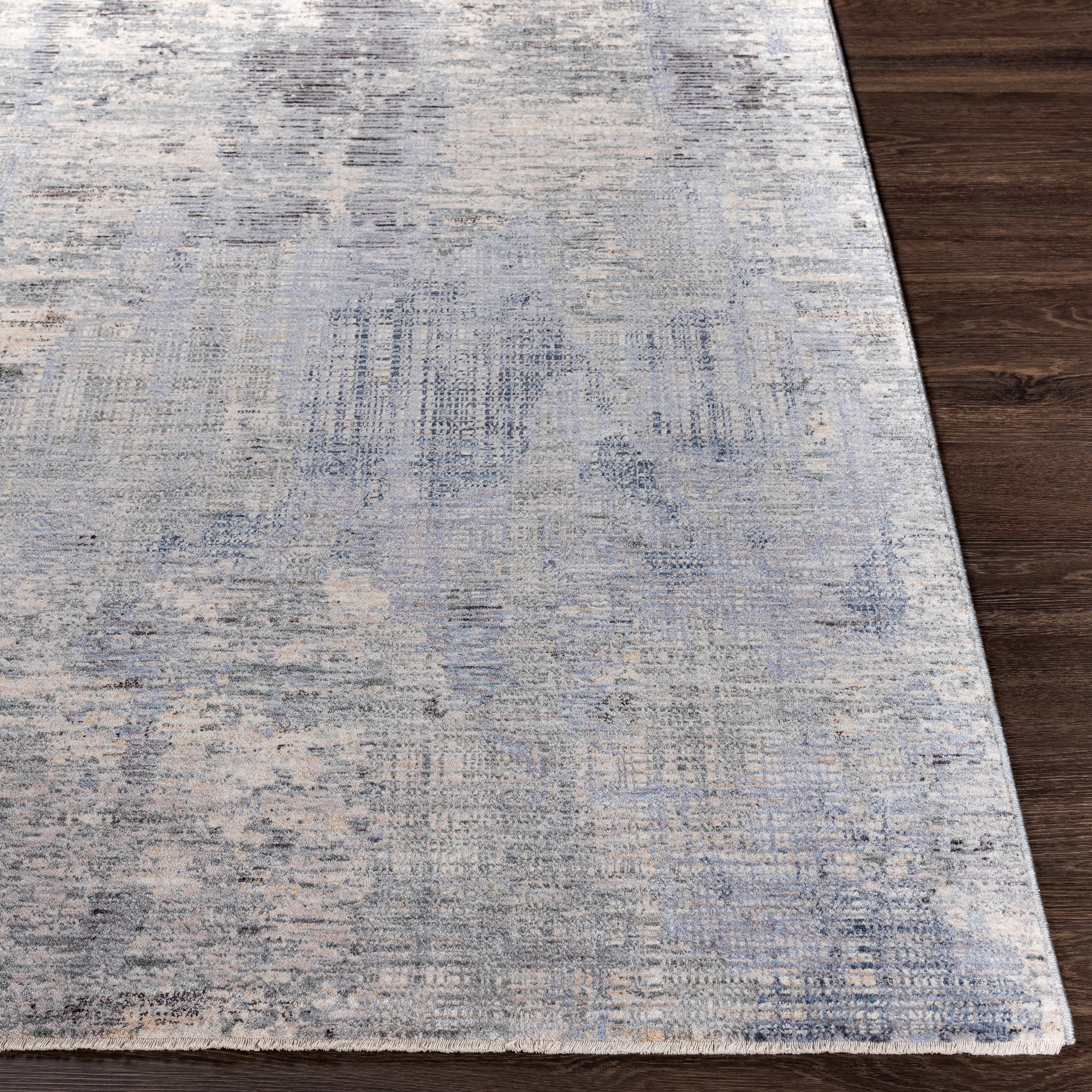 Presidential Gray Indoor 7'10" x 10' Machine Woven Rug - Image 2
