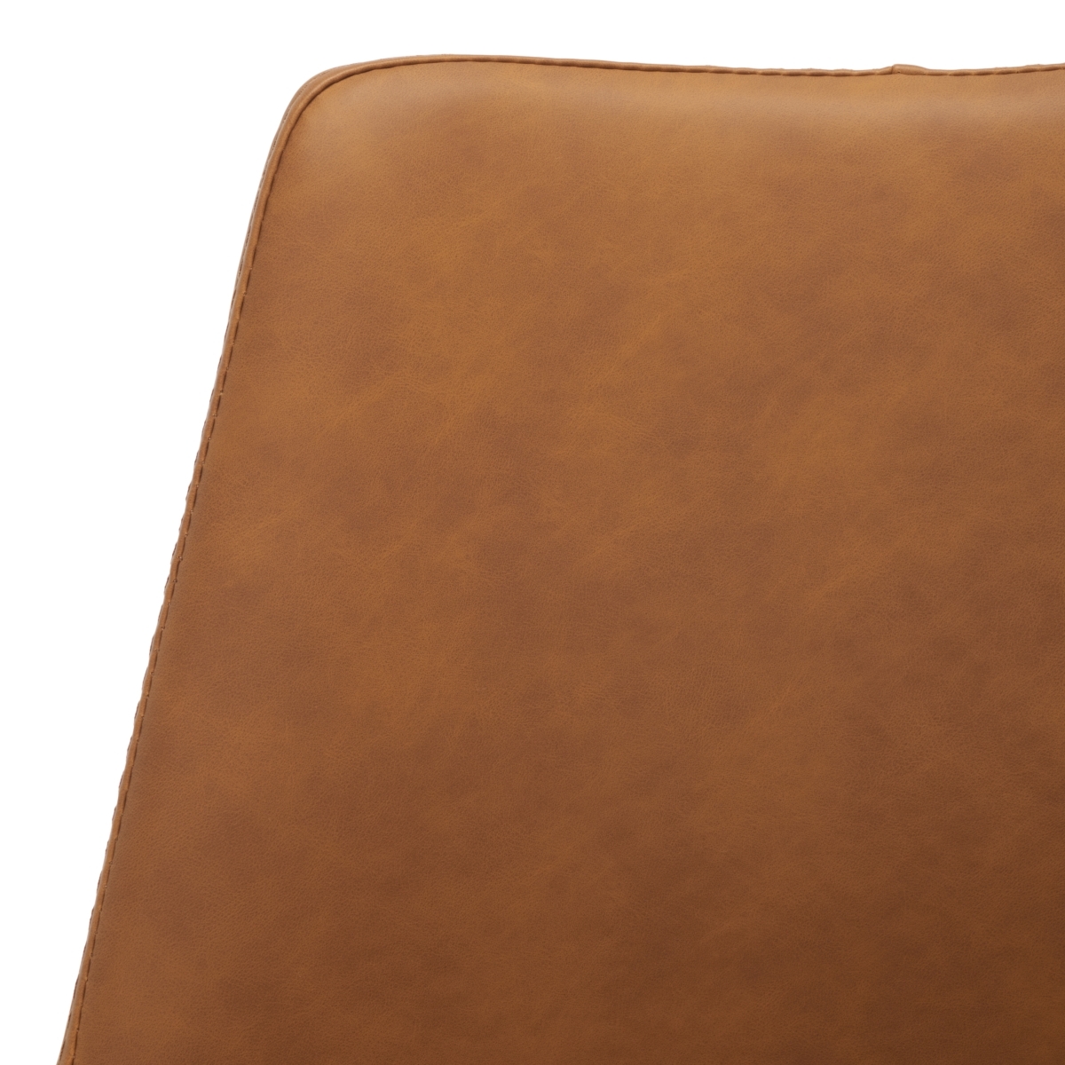Kayne Dining Chair - Cognac / Black - Safavieh - Image 2